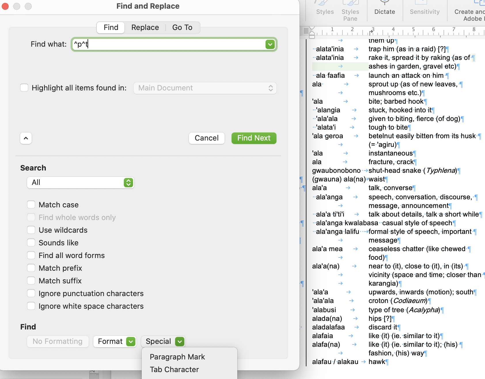 converting-docx-to-flex-format-for-dictionaries-endangered-languages